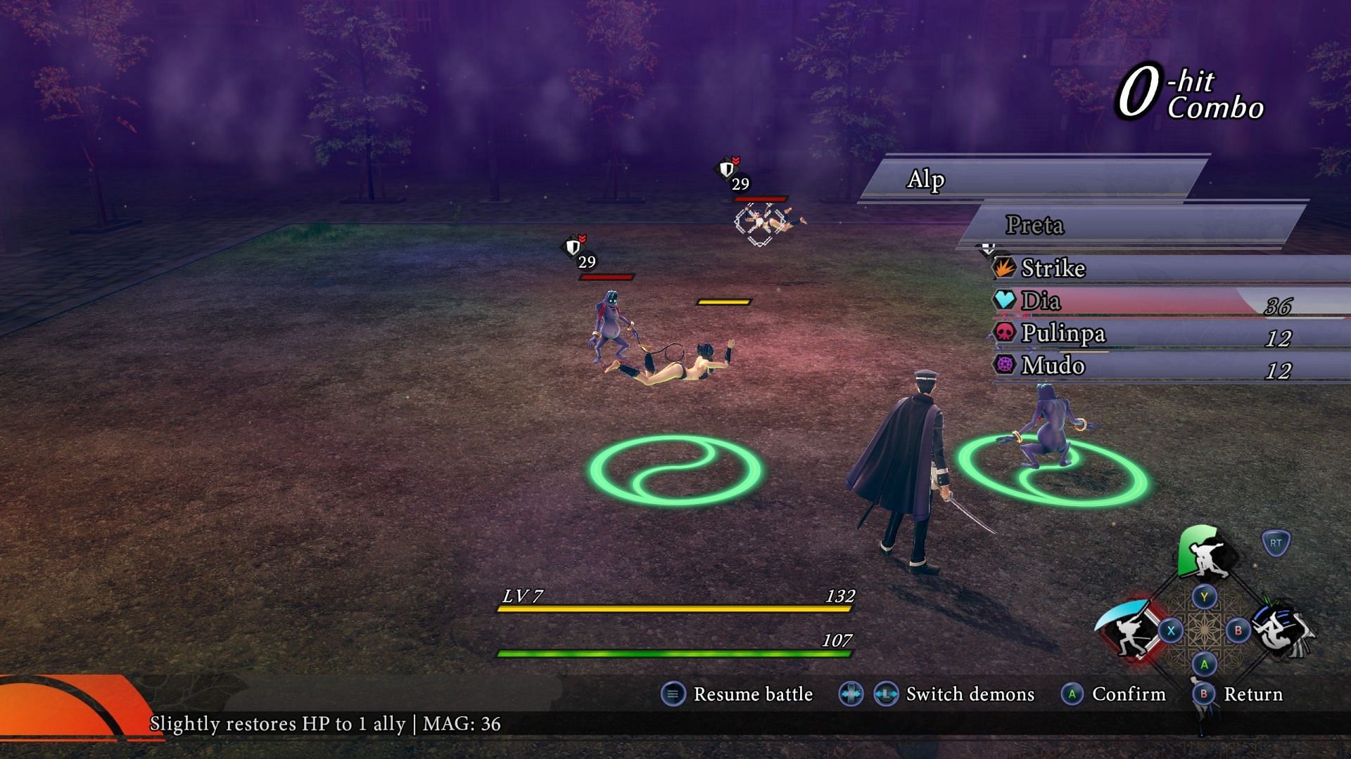 The game can also be paused to issue precise commands to allies (Image via SEGA)